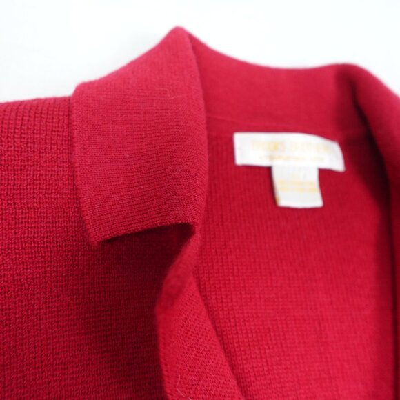Vintage BROOKS BROTHERS Merino Wool Fine Knit Cardigan Sweater Women's XS - Picture 5 of 10